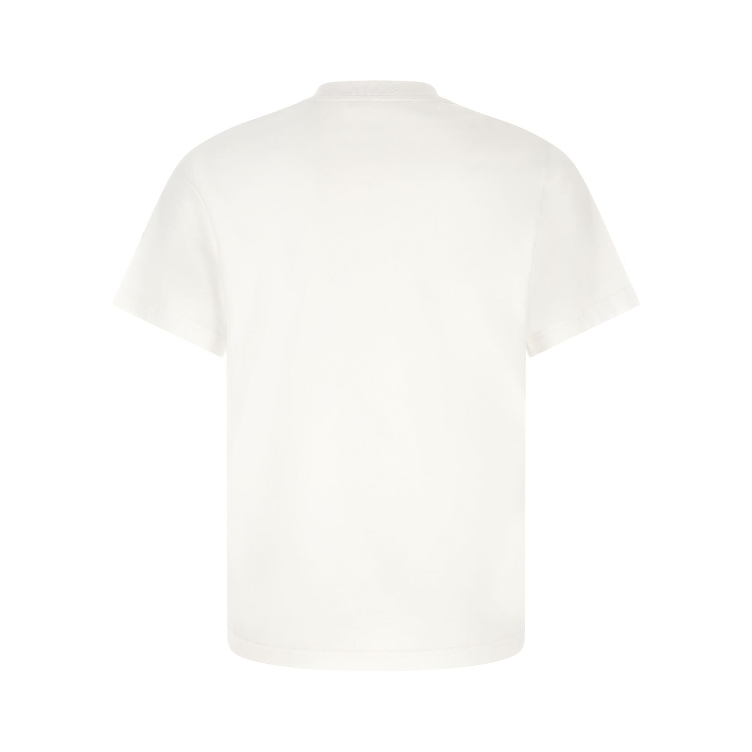 Moncler White Cotton T-Shirt