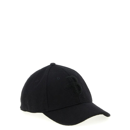 Ballantyne Black Polyester Cap (Baseball Hat)