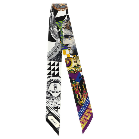 Versace Multicolor Silk Foulard