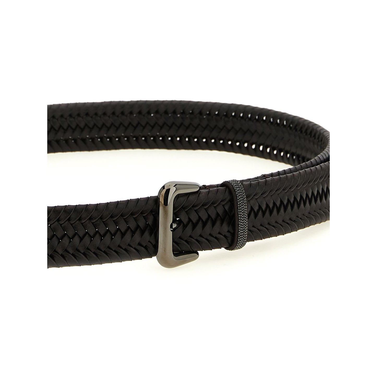 Brunello Cucinelli Brown Leather Regular Belt