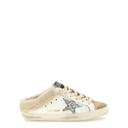 Golden Goose White Leather Chunky Sneakers