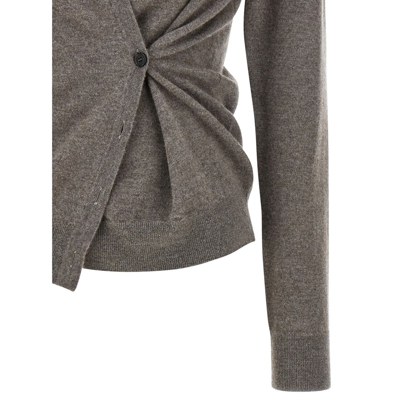 Rohe Brown Wool Cardigan