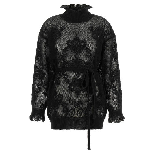Twinset Black Polyamide Cardigan