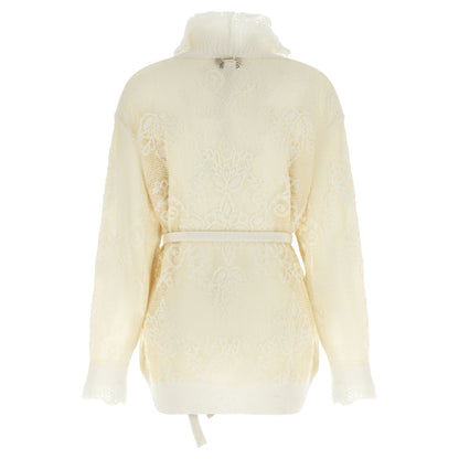 Twinset White Polyamide Cardigan