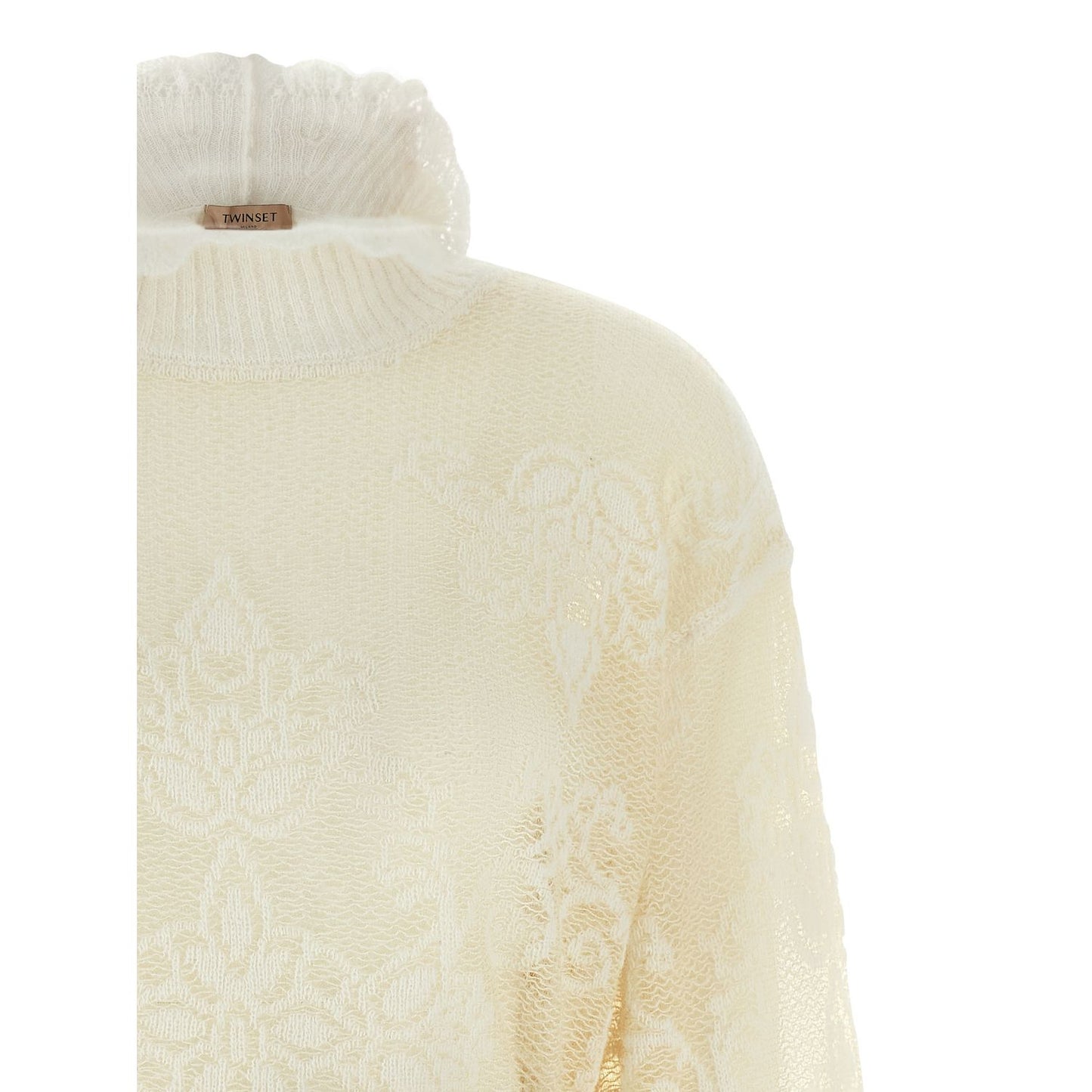 Twinset White Polyamide Cardigan