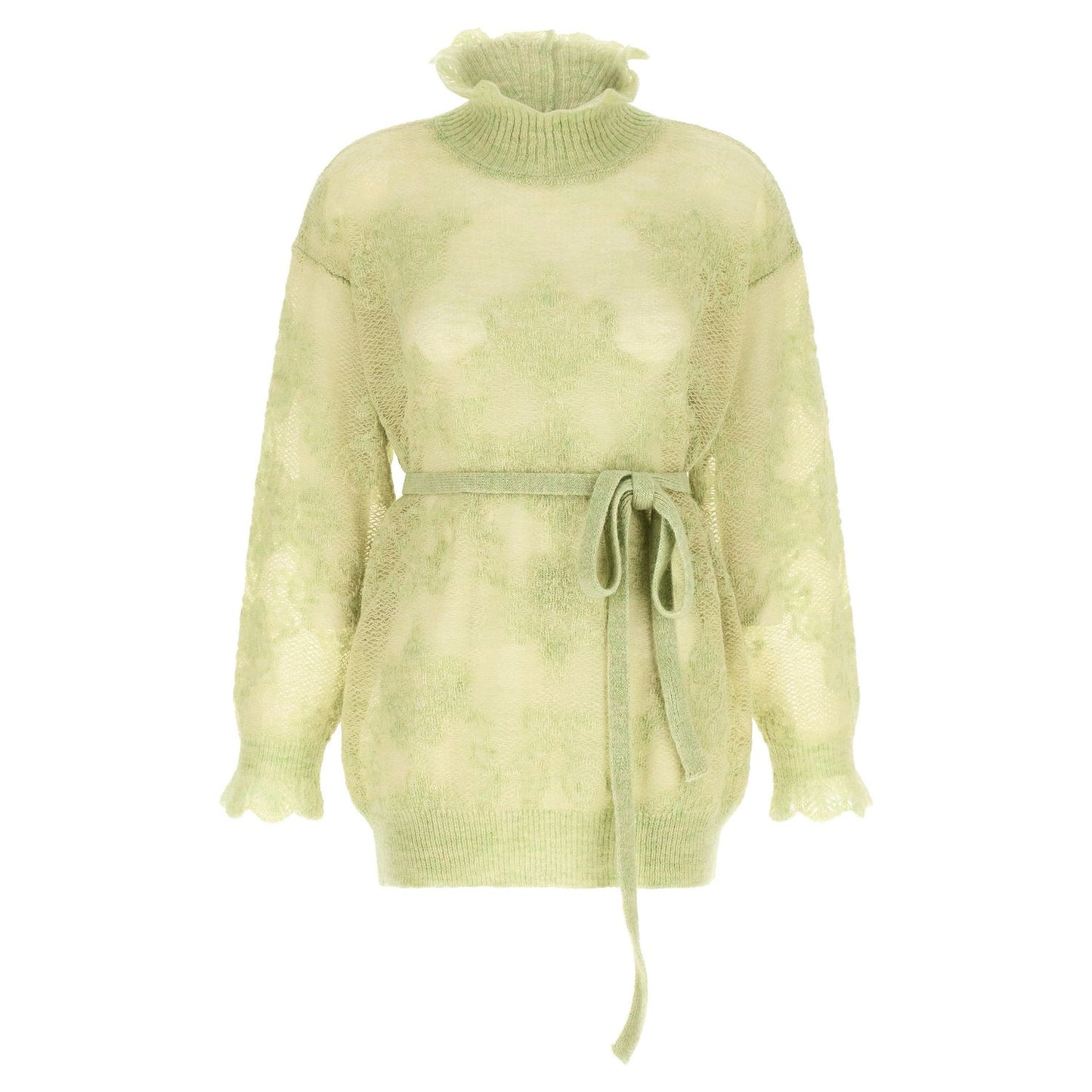 Twinset Bicolor Polyamide Cardigan