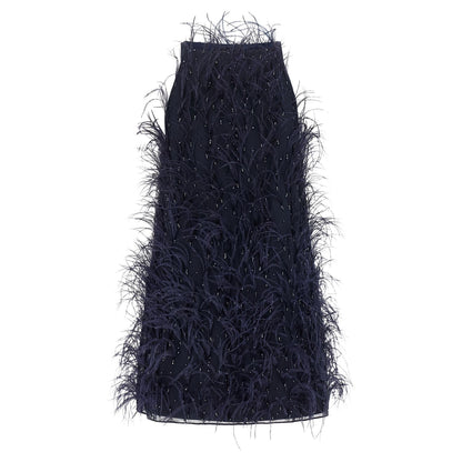 PINKO Blue Polyester Short Dress