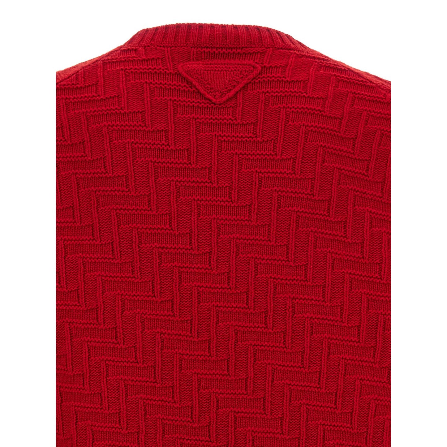 Prada Multicolor Virgin Wool Cardigan