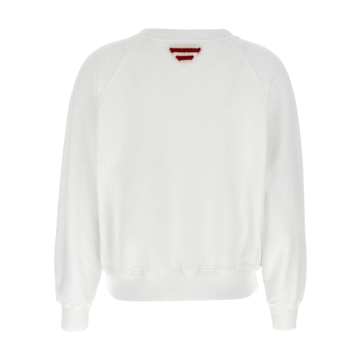 Prada White Cotton Sweatshirt