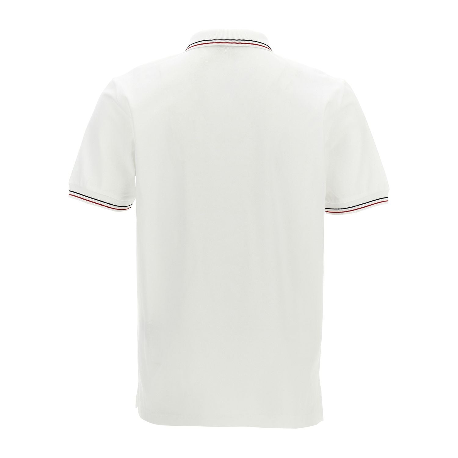 Prada White Cotton Polo Shirt