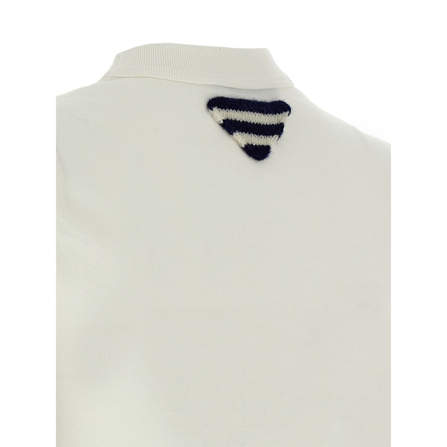 Prada White Cotton T-Shirt