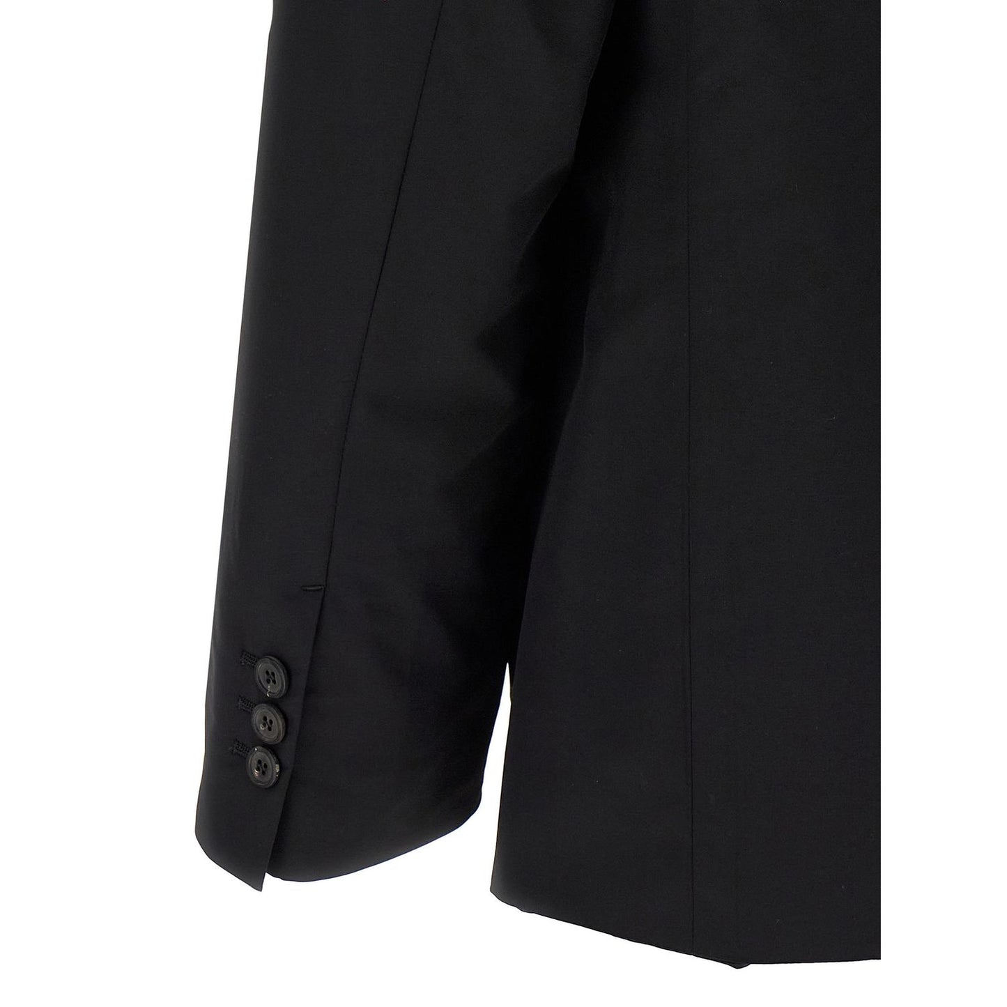 Prada Black Virgin Wool Blazer