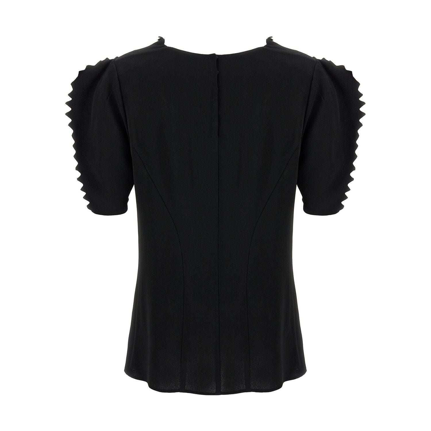Prada Black Viscose Tank Tops