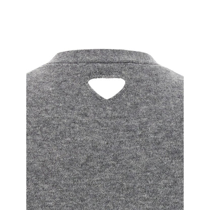 Prada Gray Cashmere Cardigan