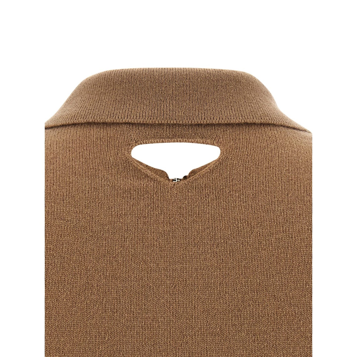 Prada Beige Cashmere Polo Shirt