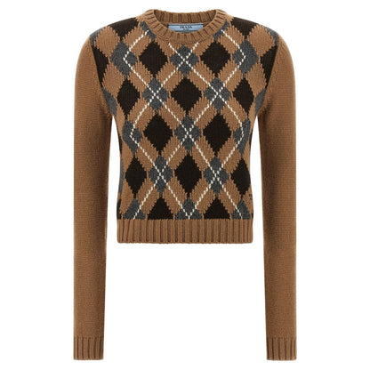 Prada Brown Cashmere Cardigan