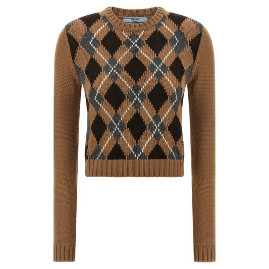 Prada Brown Cashmere Cardigan