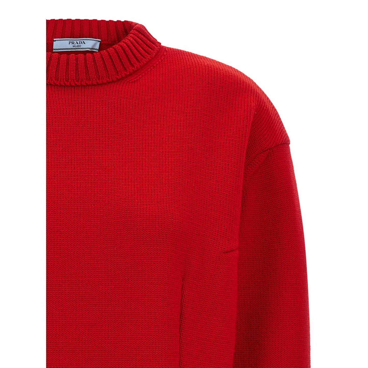 Prada Multicolor Virgin Wool Cardigan