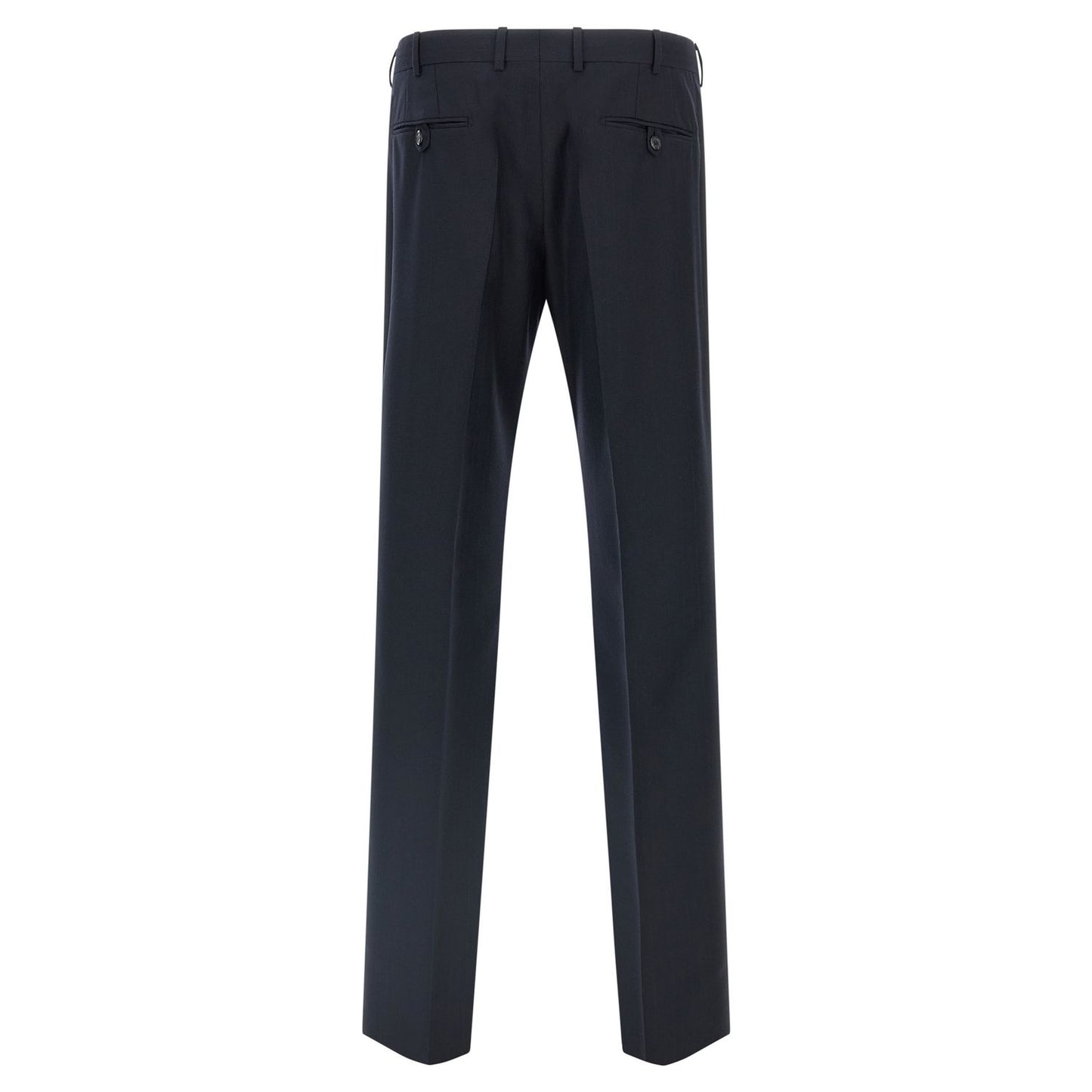 Prada Blue Virgin Wool Two-Piece Suit