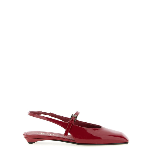 Prada Multicolor Calfskin Ballet Flats