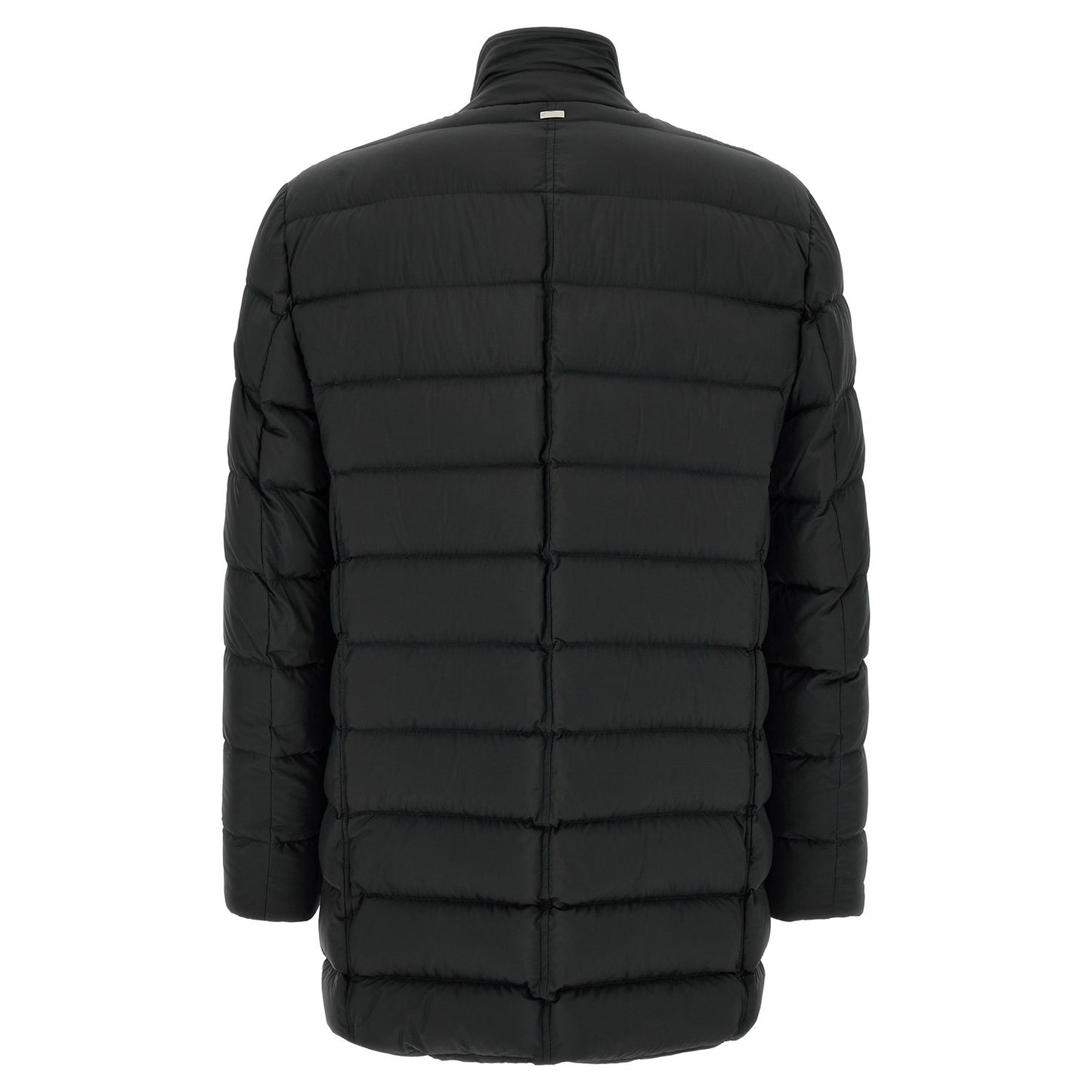 Herno Black Polyamide Full-Length Jacket