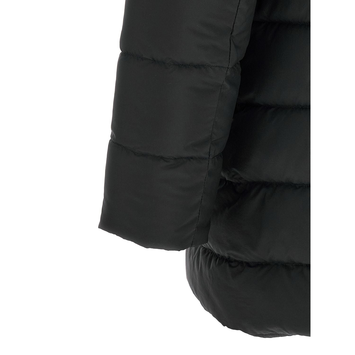 Herno Black Polyamide Full-Length Jacket