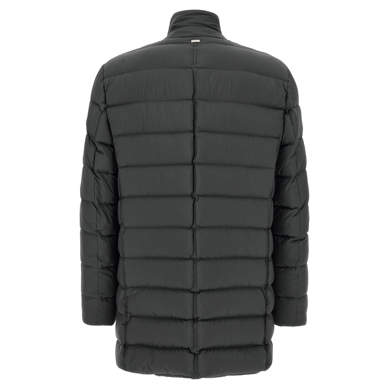 Herno Gray Polyamide Coat