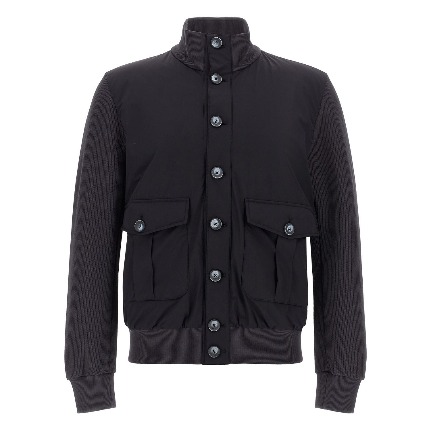Herno Blue Cotton Jacket