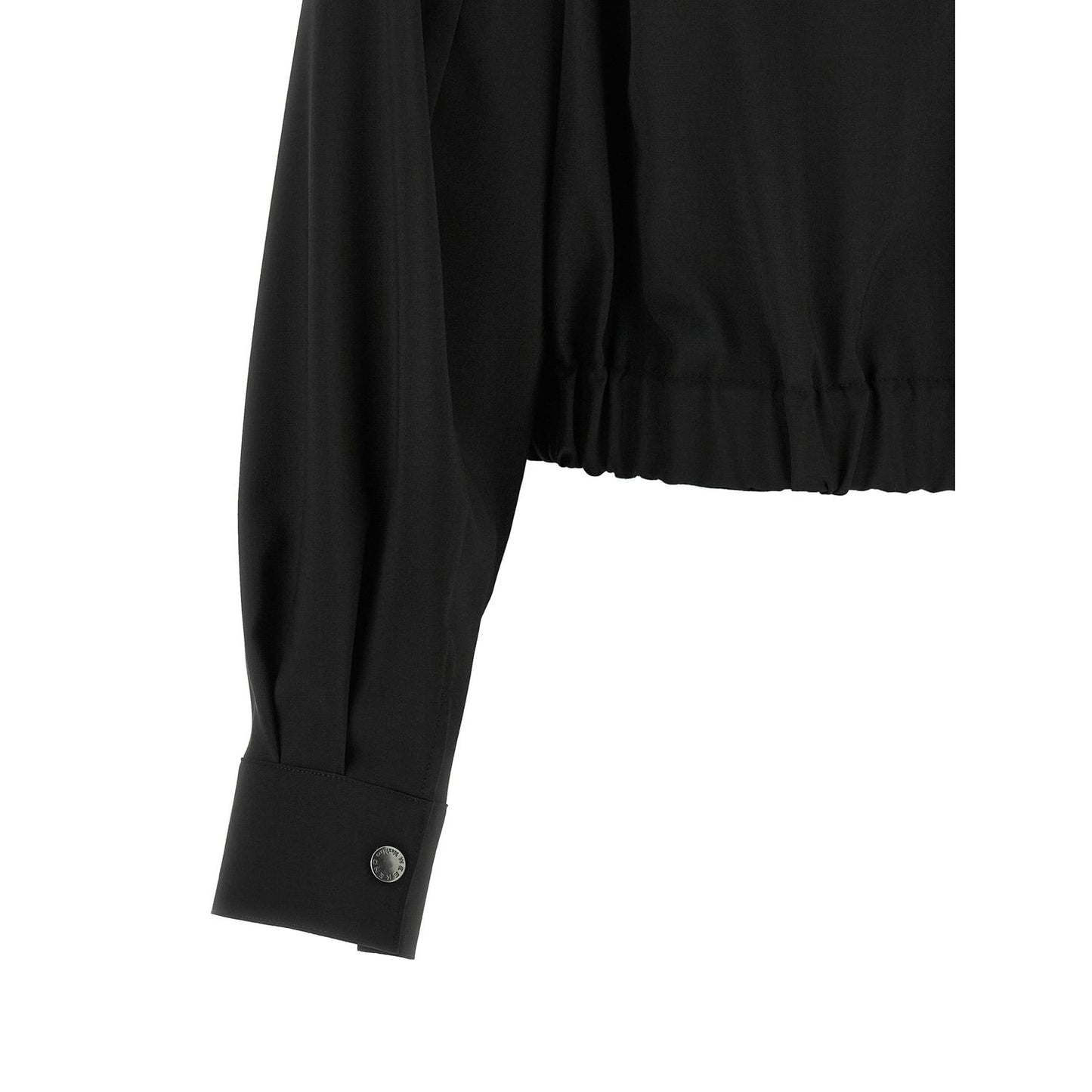 Max Mara Black Wool Full-Length Jacket