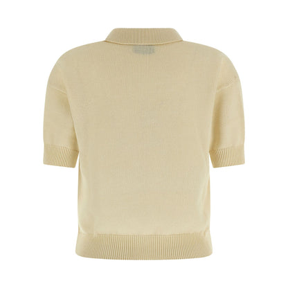 Max Mara Beige Cotton Cardigan
