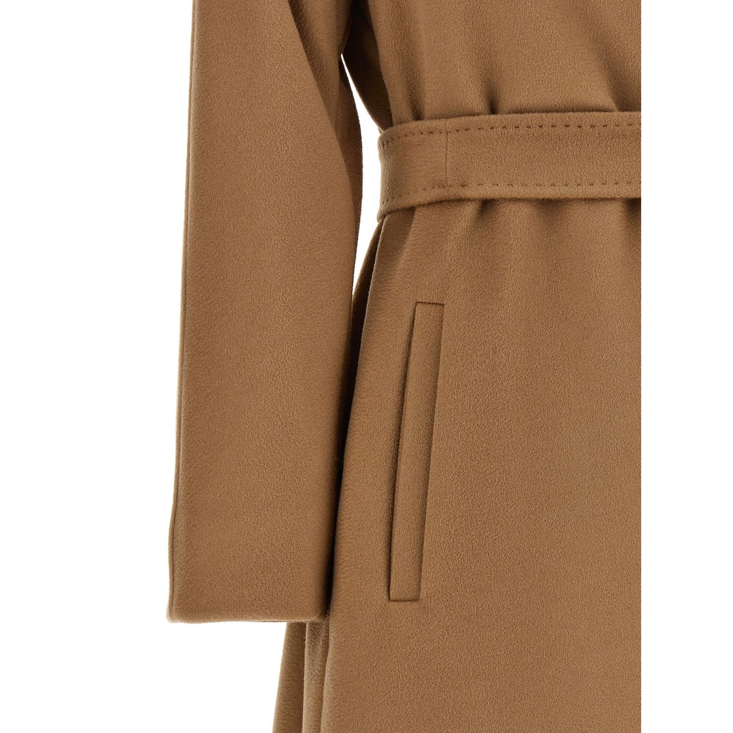 Max Mara Beige Wool Coat