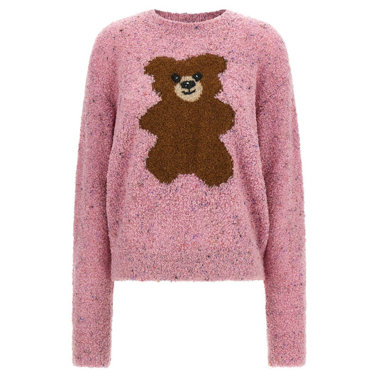 Moschino Multicolor Virgin Wool Cardigan