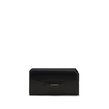 Givenchy Black Calf Leather Bos Taurus Clutch Bag