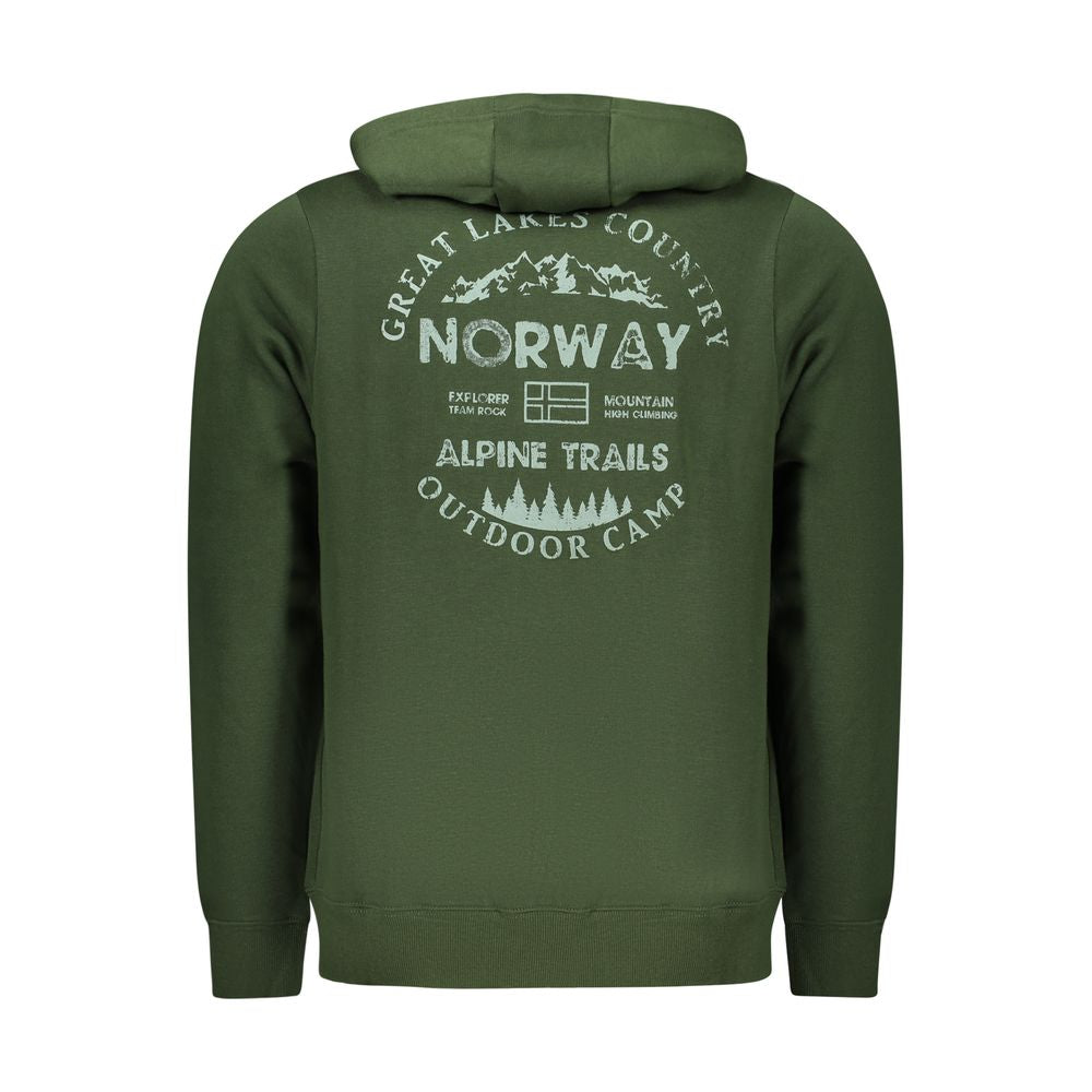 Norway 1963 Verde Cotton Men Sweatshirt