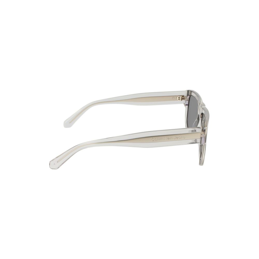 Calvin Klein Transparent Acetate Mens Sunglasses