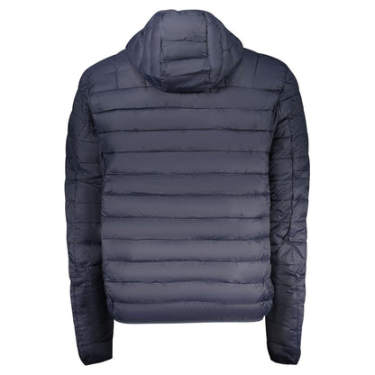 Cavalli Class Blue Polyester Mens Jacket