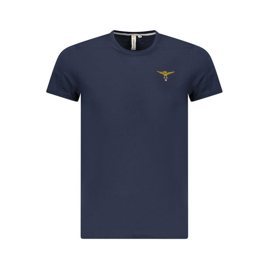 Accademia Militare Blue Cotton Men's T-Shirt
