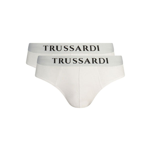 Trussardi White Cotton Men's Underwear