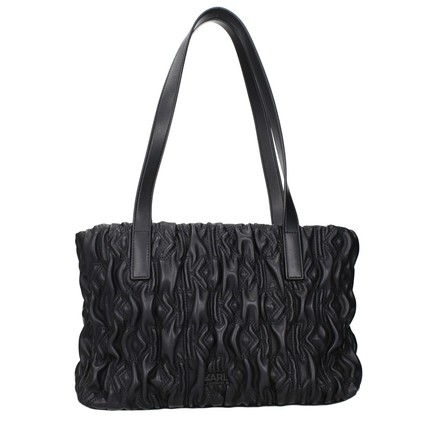 Karl Lagerfeld Black Polyester Shoulder Bag