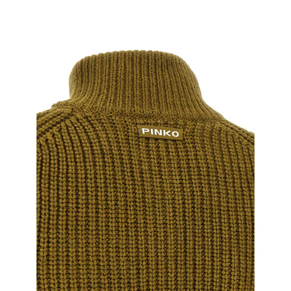 PINKO Bicolor Polyester Cardigan