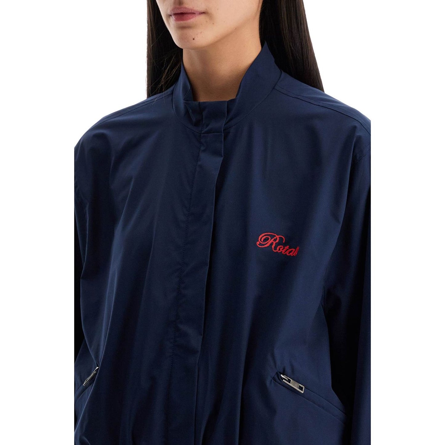 Rotate embroidered logo blous Jackets Rotate