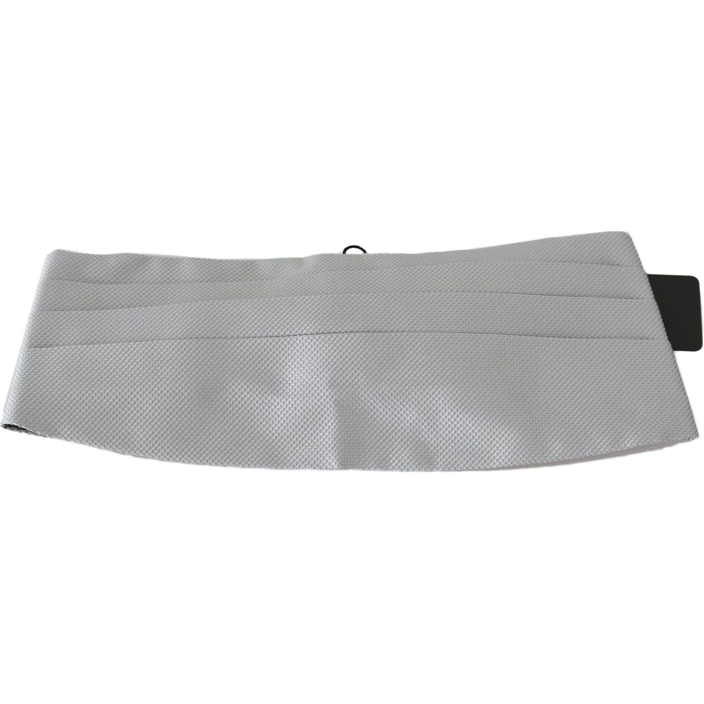 Dolce & Gabbana Elegant Silk Gray Cummerbund Dolce & Gabbana