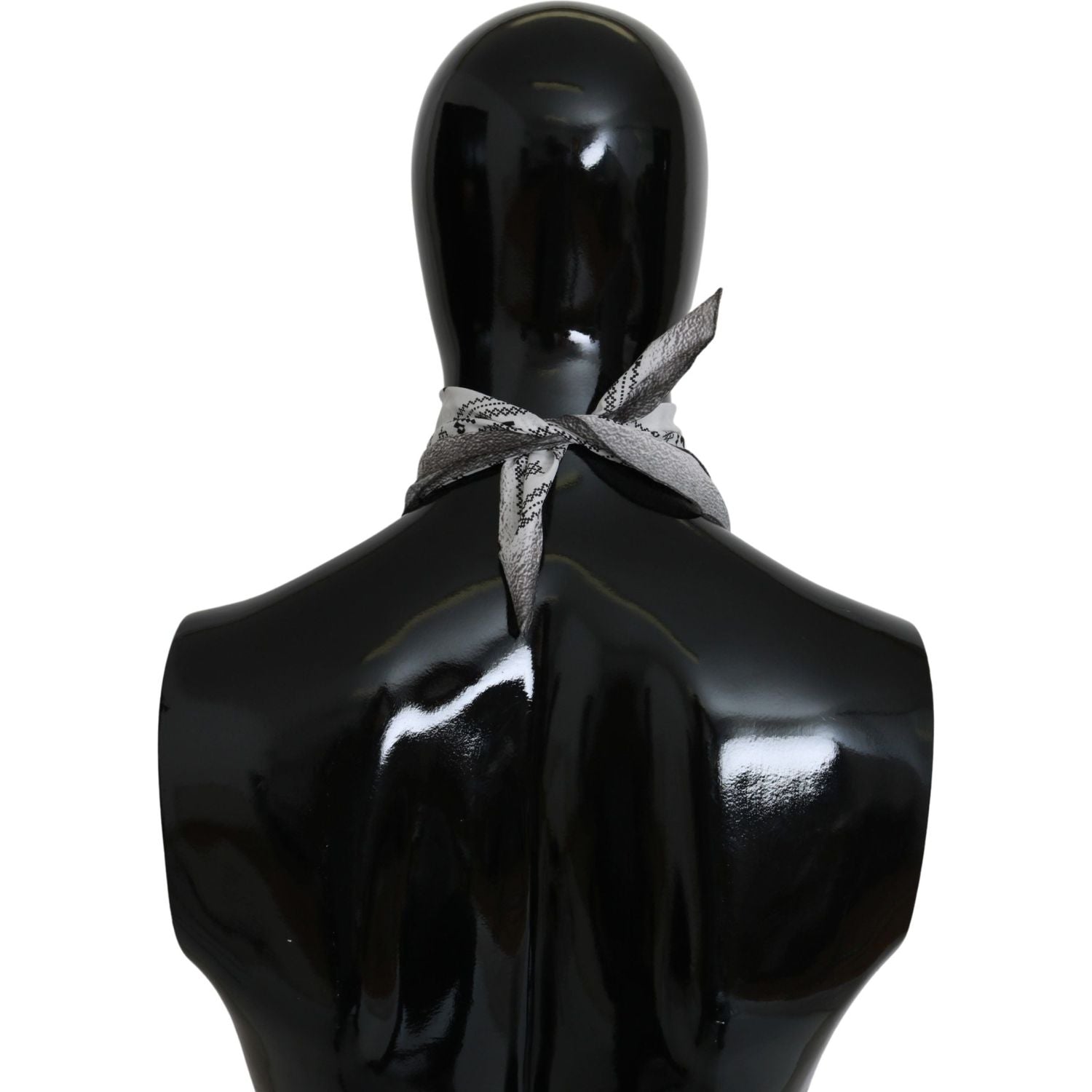 时尚白色棉质男士围巾