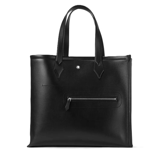 MONTBLANC LEATHER Mod. MEISTERSTUCK SELECTION SOFT TOTE BAG FASHION ACCESSORIES