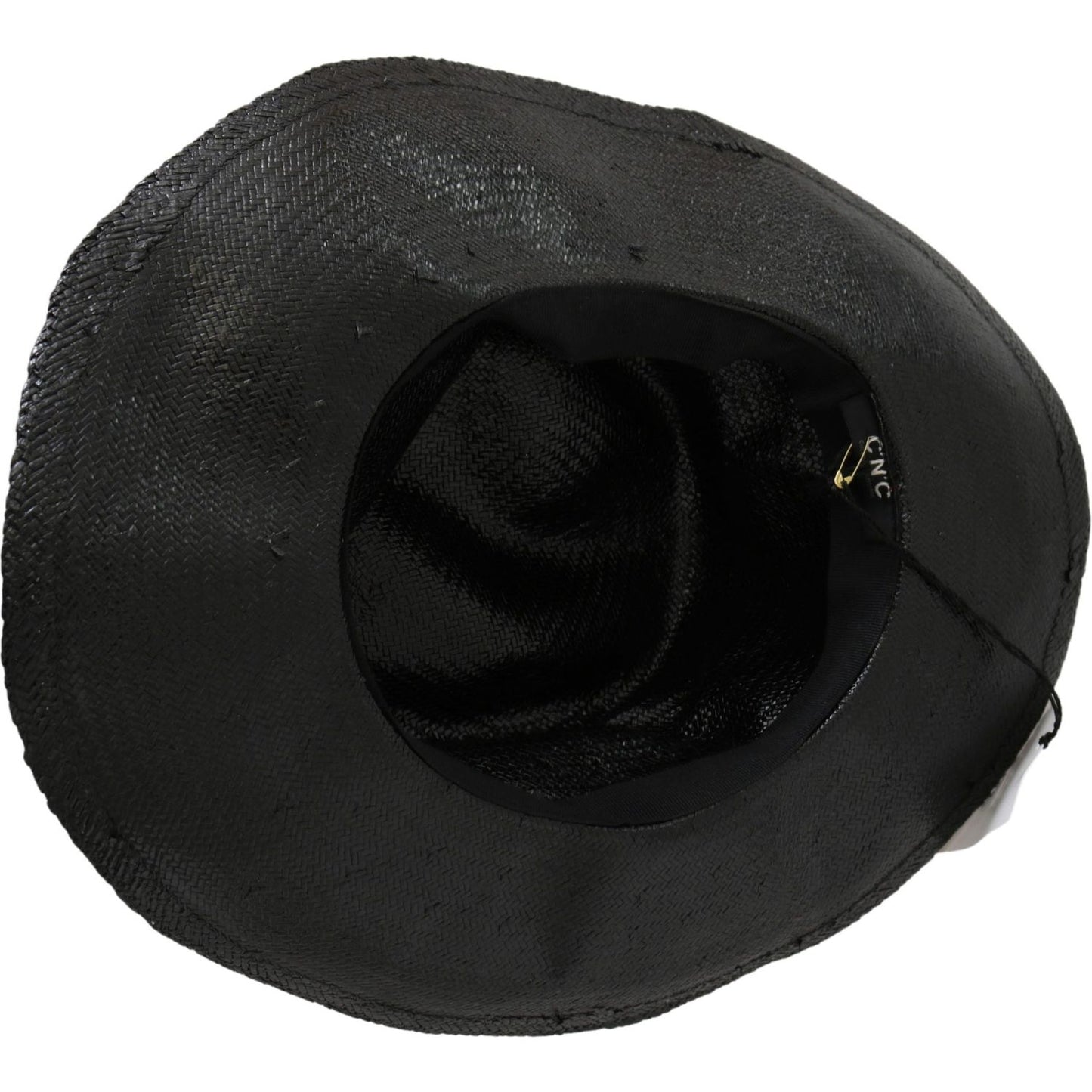 Costume National Chic Black Floppy Hat - Timeless Elegance Hat Costume National