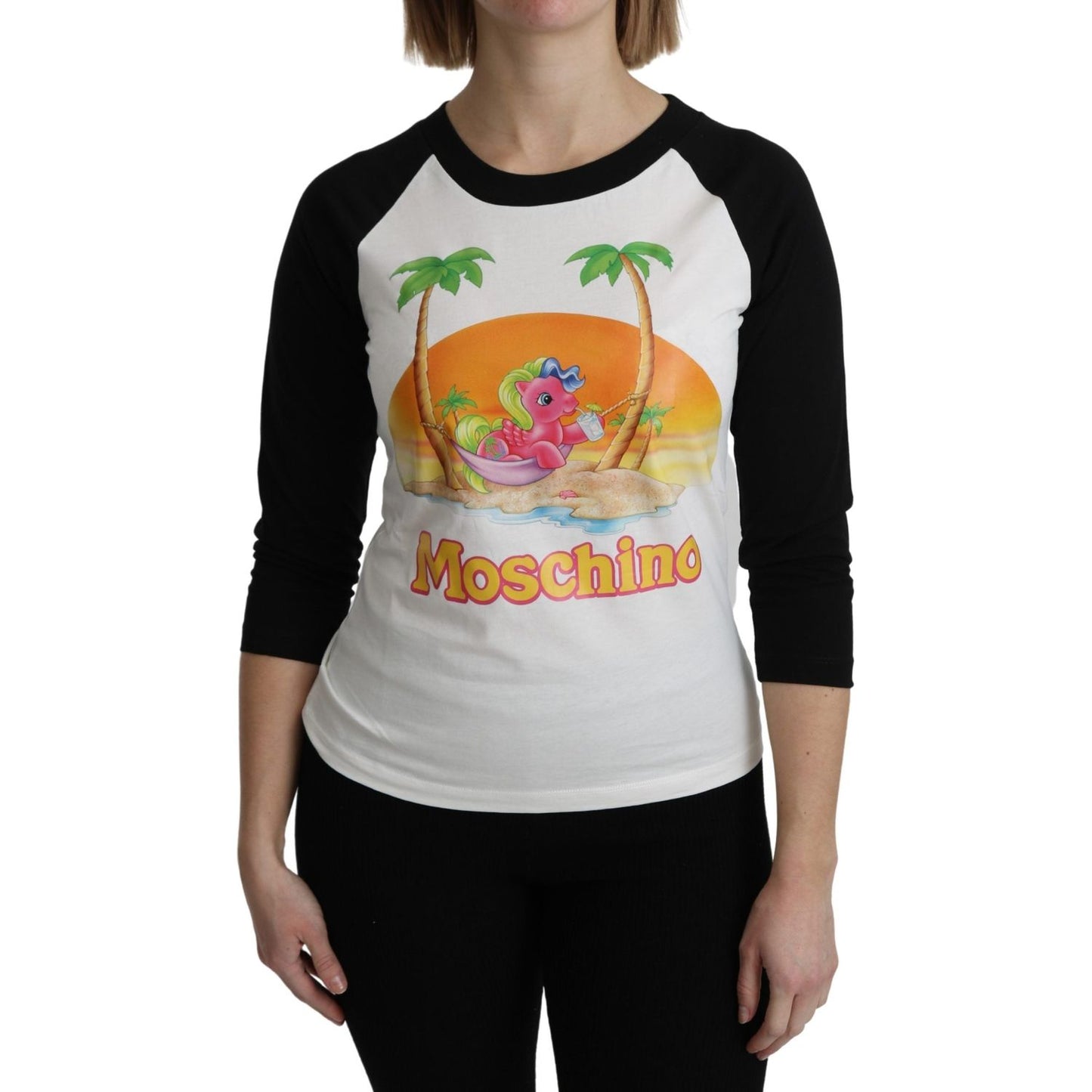 Moschino Chic My Little Pony Crew Neck Cotton Top Moschino