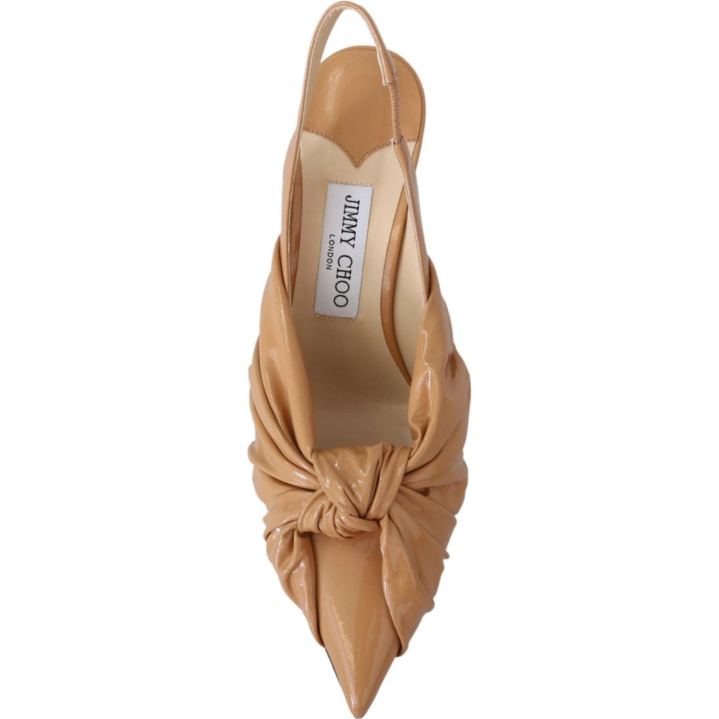 Jimmy Choo Elegant Pointed Toe Leather Pumps Shoes Jimmy Choo