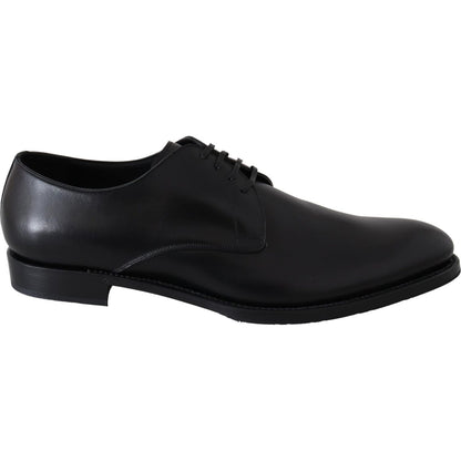 Dolce & Gabbana Black Leather SARTORIA Hand Made Shoes