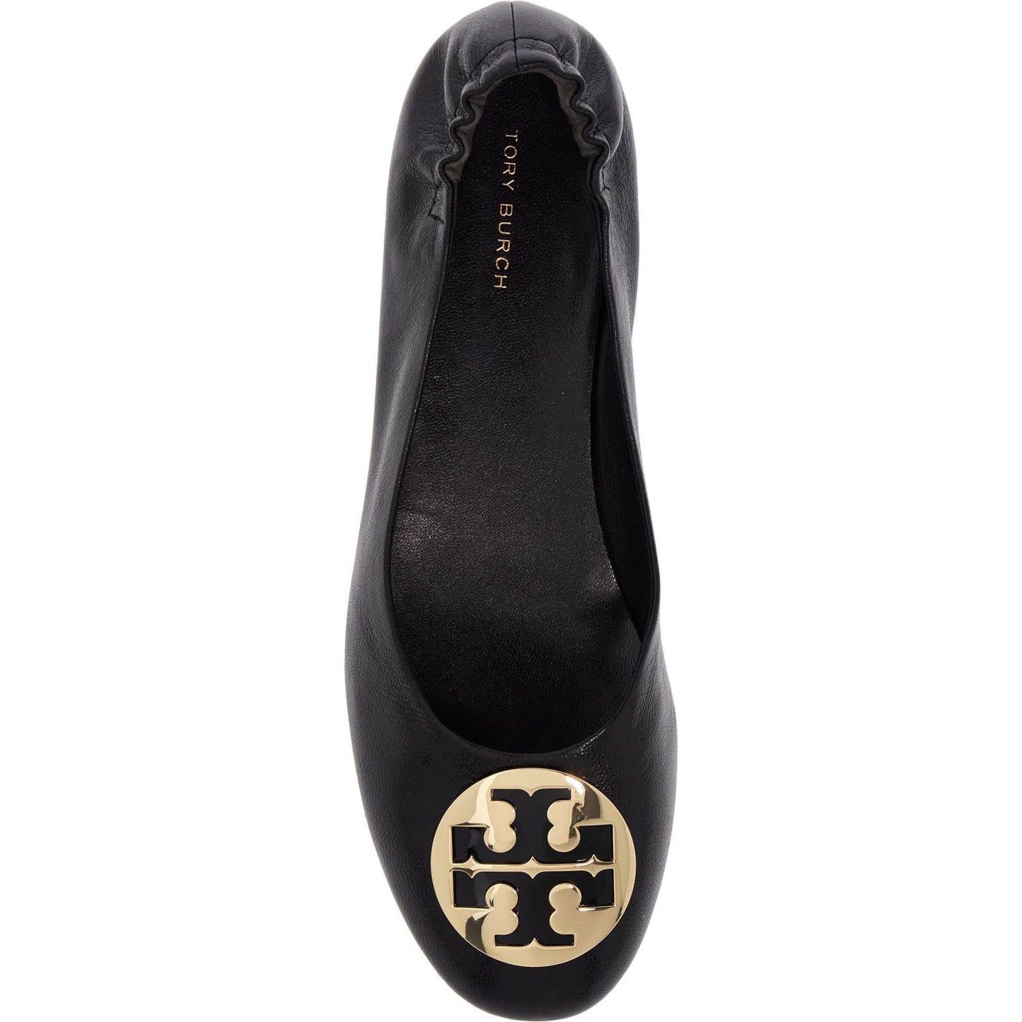 Tory Burch 'shiny leather claire baller Flat Shoes Tory Burch