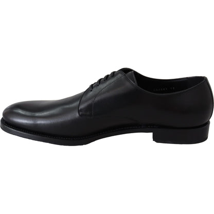 Dolce & Gabbana Black Leather SARTORIA Hand Made Shoes